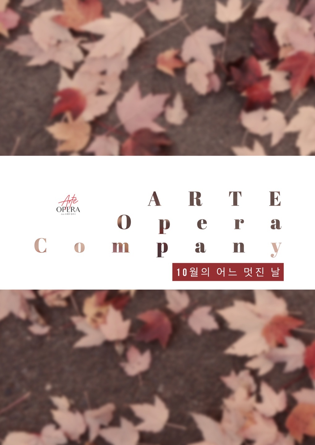 Arte오페라단 10월의 어느 멋진 날